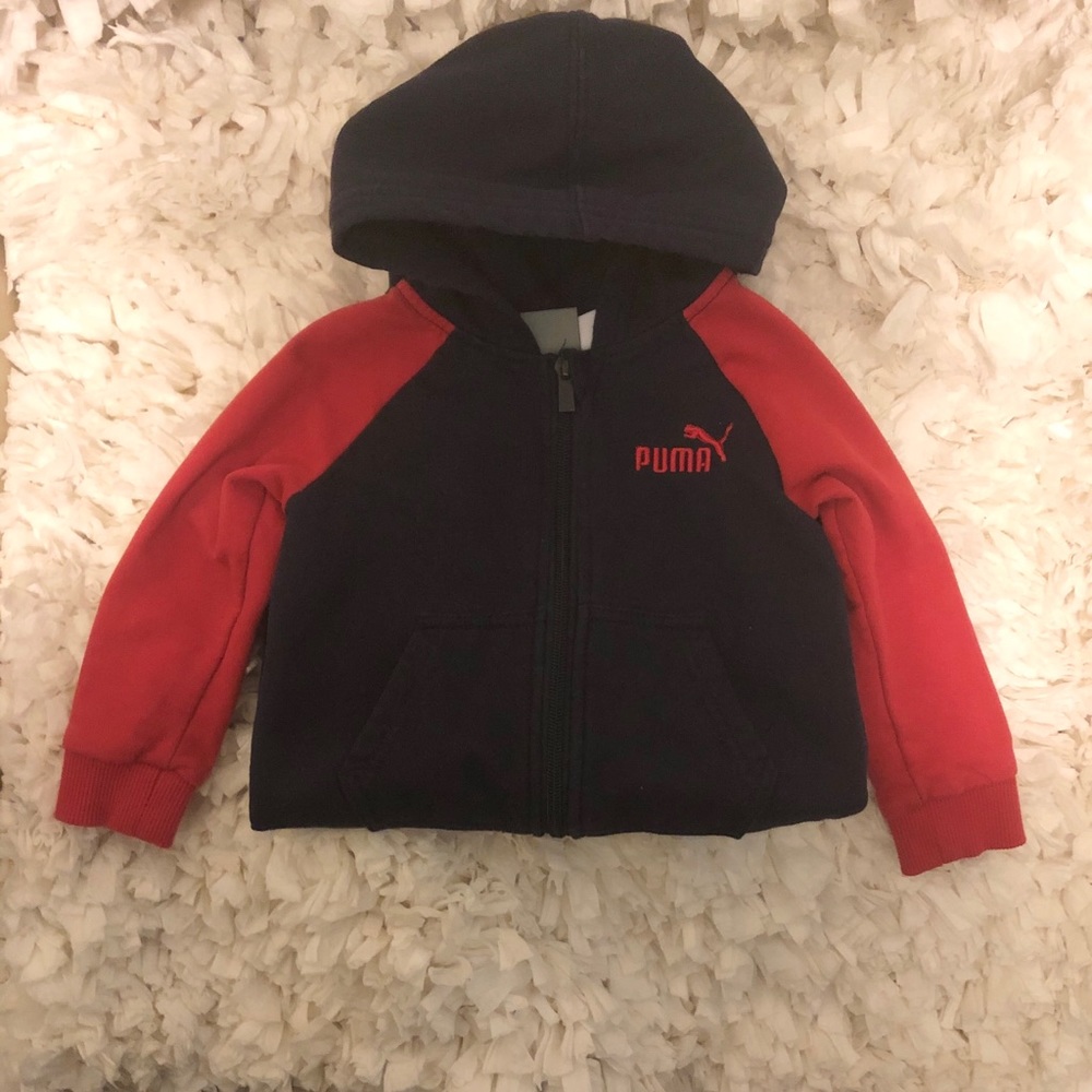 Puma infant one-zip jumpsuit